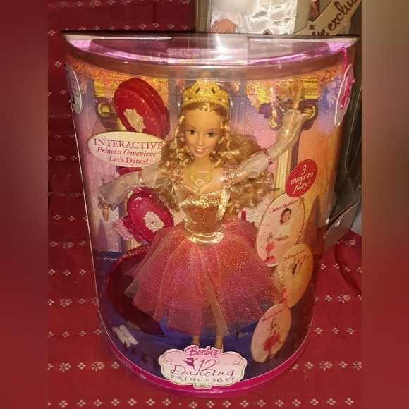 Barbie The 12 Dancing Princesses Interactive Genevieve Large doll 2006